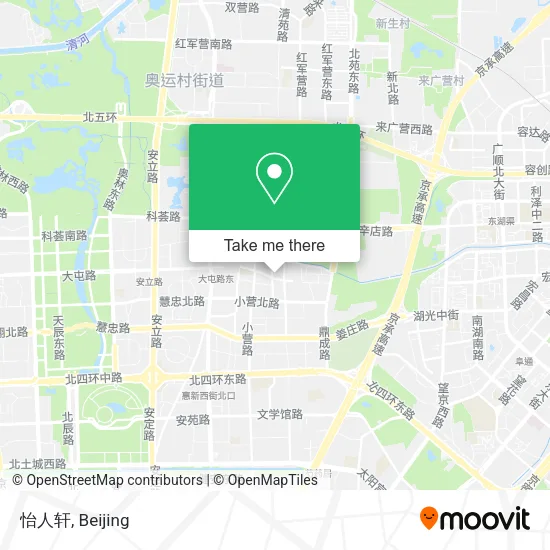 怡人轩 map