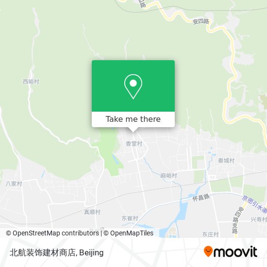 北航装饰建材商店 map