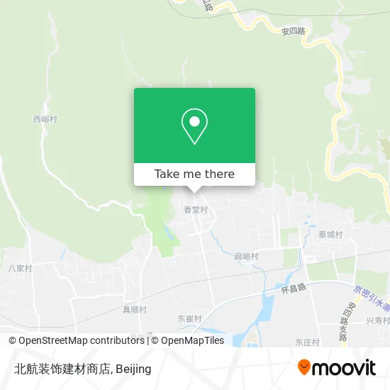北航装饰建材商店 map