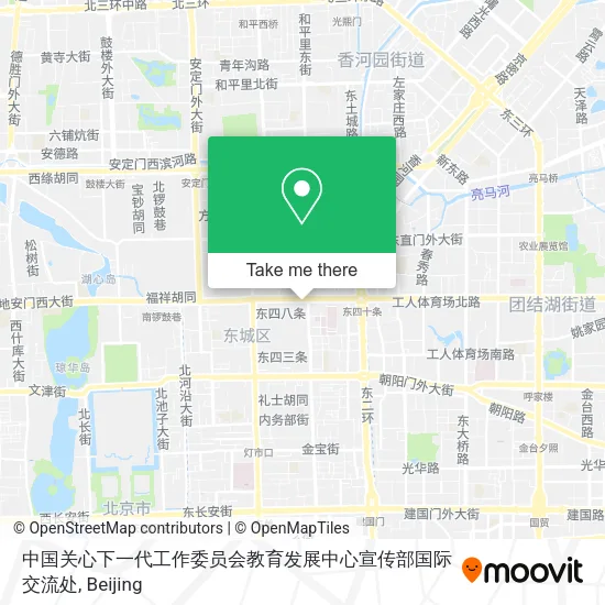 中国关心下一代工作委员会教育发展中心宣传部国际交流处 map