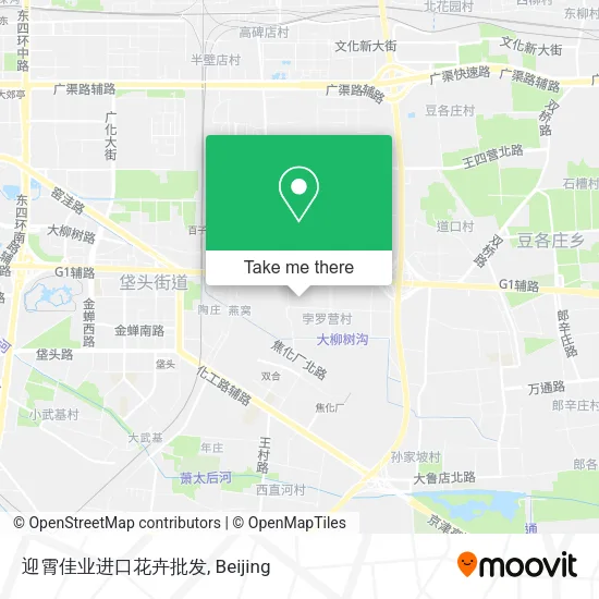 迎霄佳业进口花卉批发 map