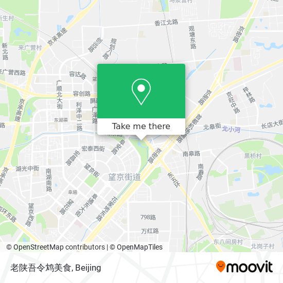 老陕吾令鸩美食 map
