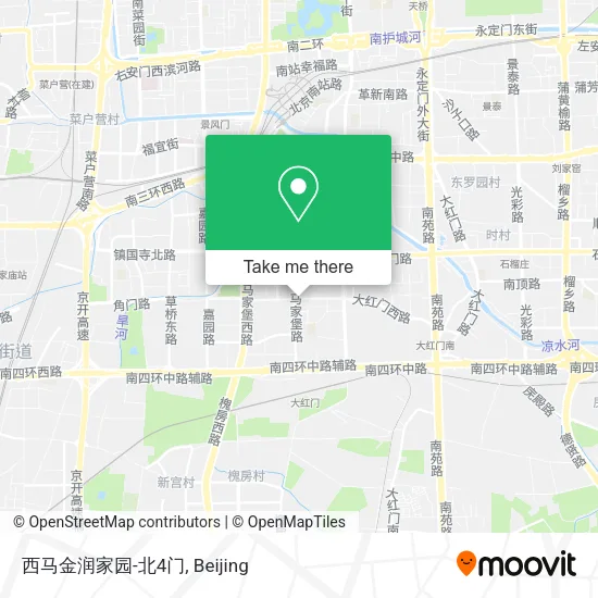 西马金润家园-北4门 map