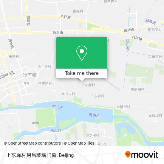 上东廓村启昌玻璃门窗 map