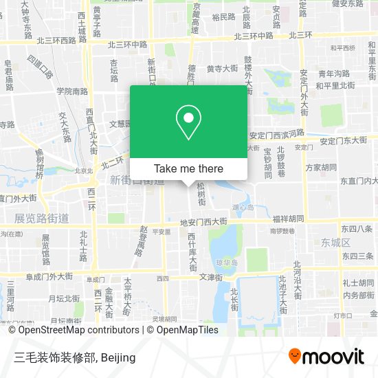 三毛装饰装修部 map