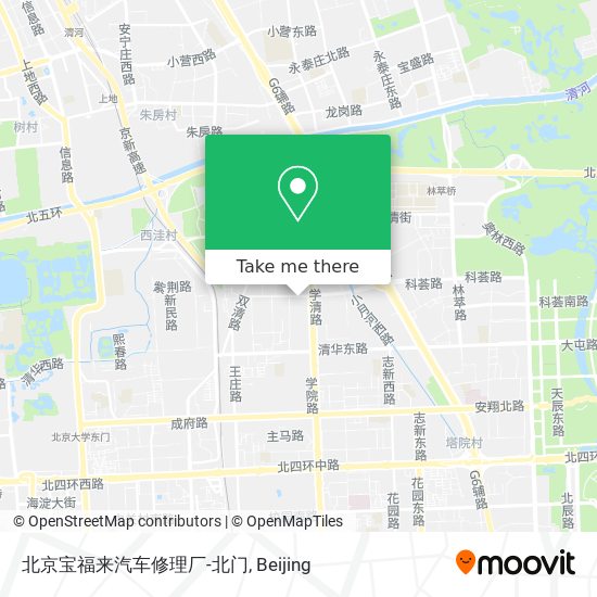 北京宝福来汽车修理厂-北门 map