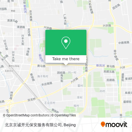 北京京诚开元保安服务有限公司 map