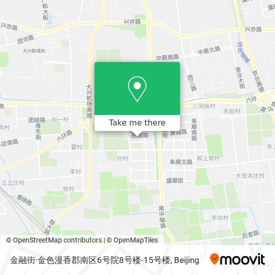 金融街·金色漫香郡南区6号院8号楼-15号楼 map
