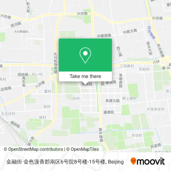 金融街·金色漫香郡南区6号院8号楼-15号楼 map