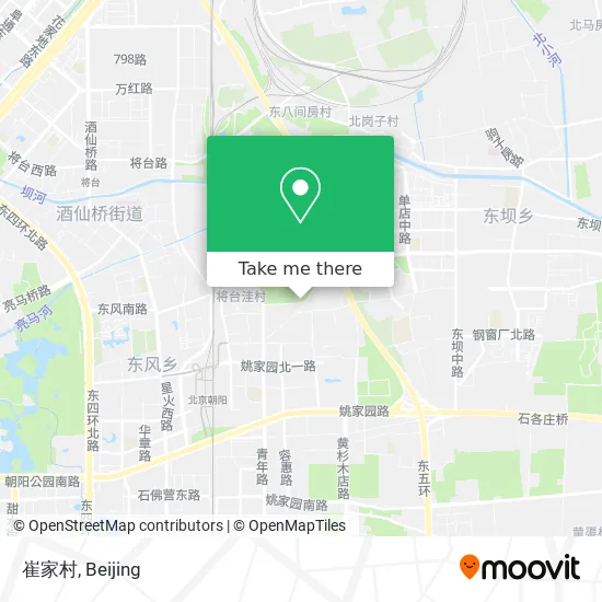 崔家村 map