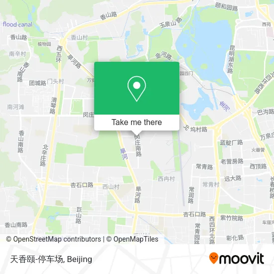 天香颐-停车场 map