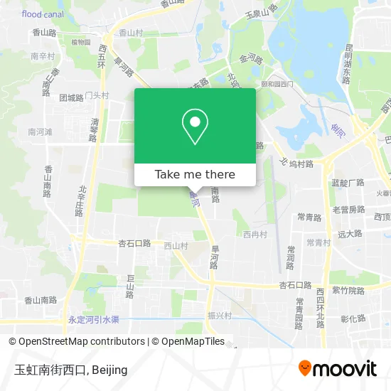 玉虹南街西口 map