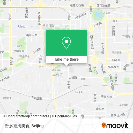 晋乡遭周美食 map