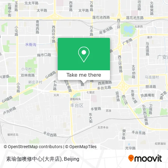 素瑜伽噢修中心(大井店) map