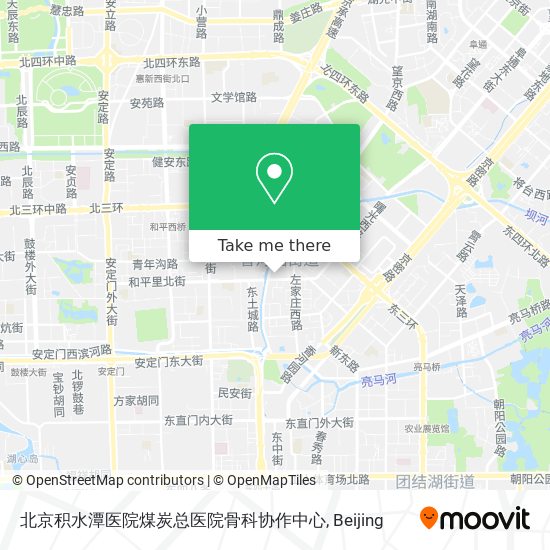 北京积水潭医院煤炭总医院骨科协作中心 map