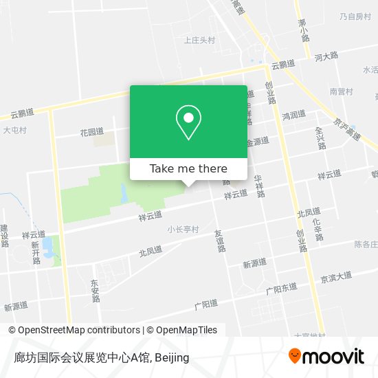 廊坊国际会议展览中心A馆 map