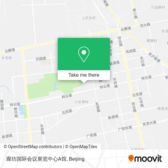 廊坊国际会议展览中心A馆 map