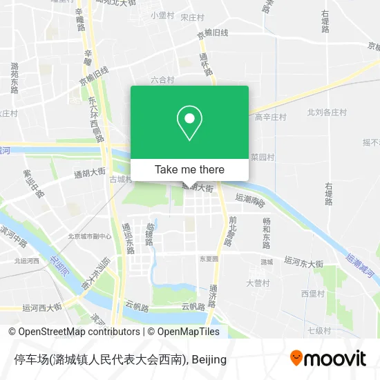 停车场(潞城镇人民代表大会西南) map