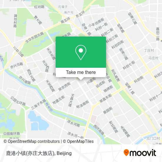 鹿港小镇(亦庄大族店) map
