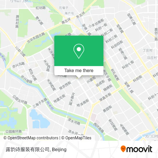 露韵诗服装有限公司 map