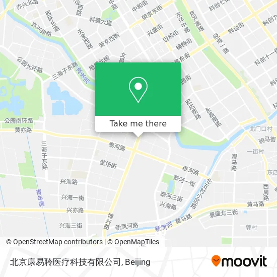 北京康易聆医疗科技有限公司 map