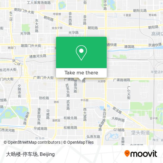 大旸楼-停车场 map