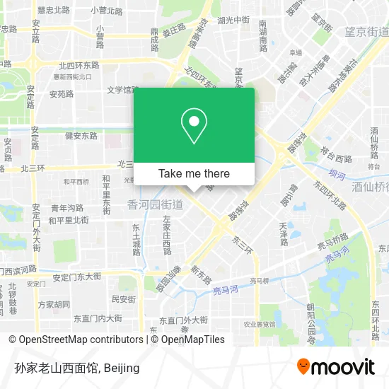 孙家老山西面馆 map