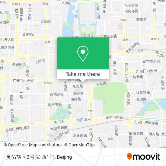 灵佑胡同2号院-西1门 map