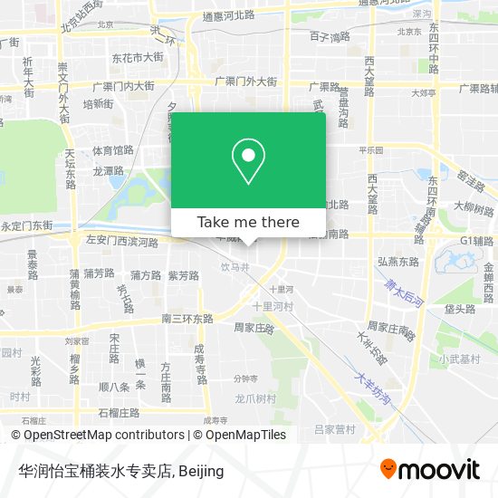 华润怡宝桶装水专卖店 map