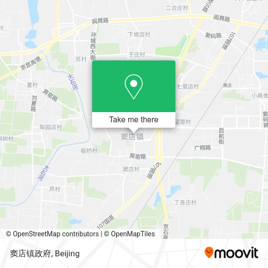 窦店镇政府 map