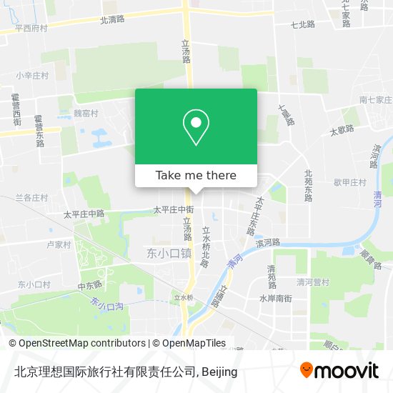 北京理想国际旅行社有限责任公司 map