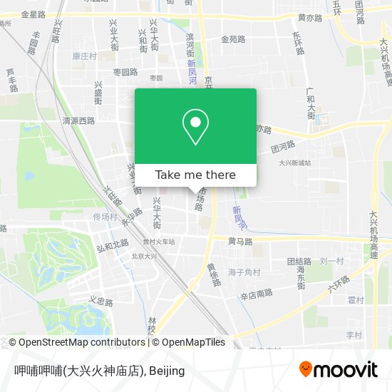 呷哺呷哺(大兴火神庙店) map