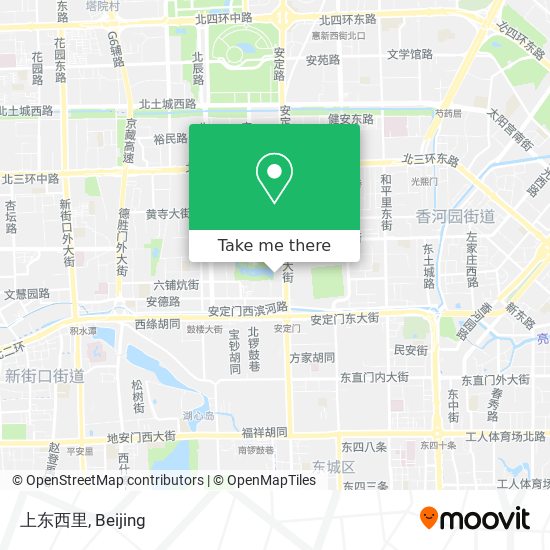 上东西里 map