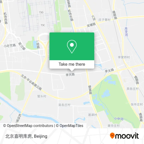 北京嘉明库房 map