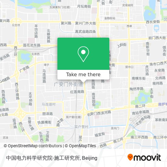 中国电力科学研究院-施工研究所 map