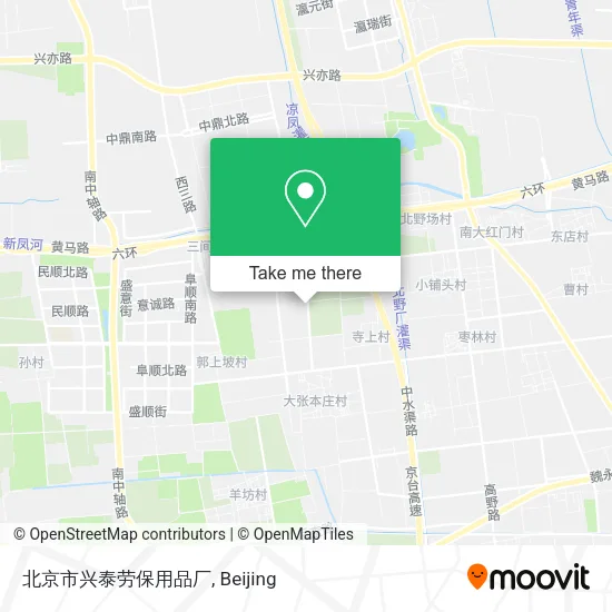 北京市兴泰劳保用品厂 map
