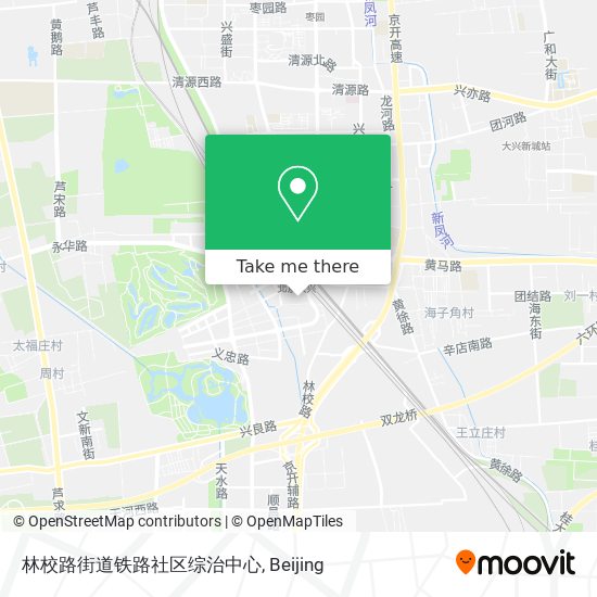 林校路街道铁路社区综治中心 map