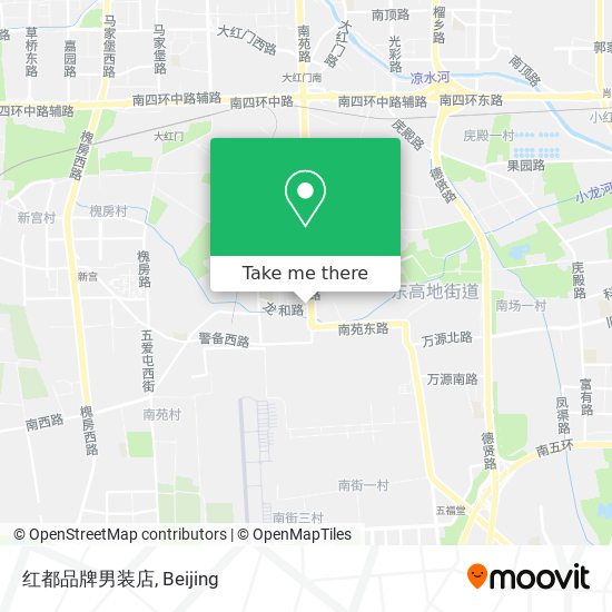 红都品牌男装店 map