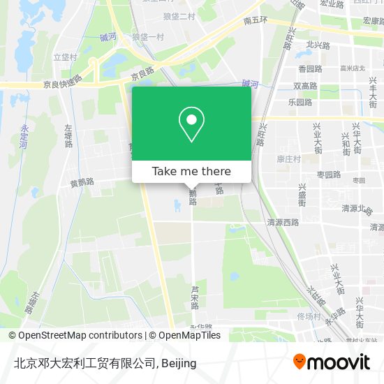 北京邓大宏利工贸有限公司 map