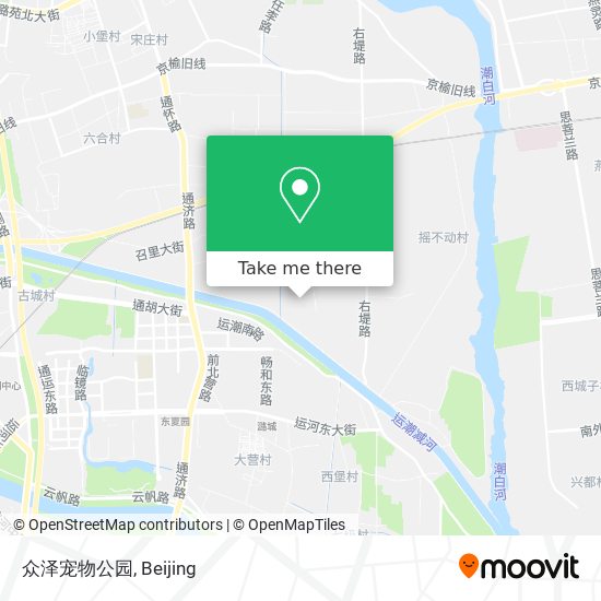 众泽宠物公园 map
