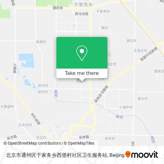 北京市通州区于家务乡西垡村社区卫生服务站 map