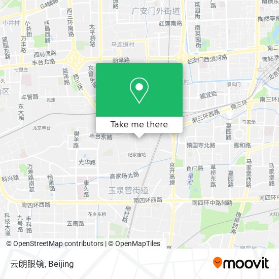 云朗眼镜 map