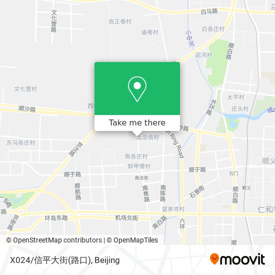 X024/信平大街(路口) map