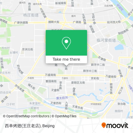 西单烤翅(王庄老店) map