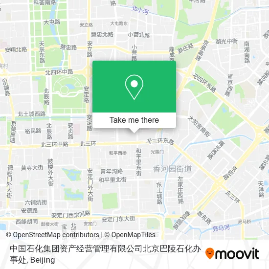 中国石化集团资产经营管理有限公司北京巴陵石化办事处 map