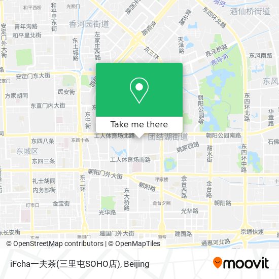 iFcha一夫茶(三里屯SOHO店) map