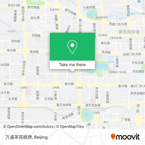 万盛茶苑棋牌 map