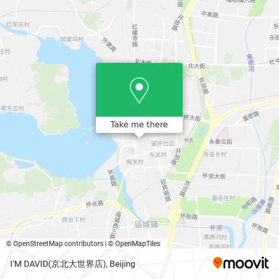 I'M DAVID(京北大世界店) map