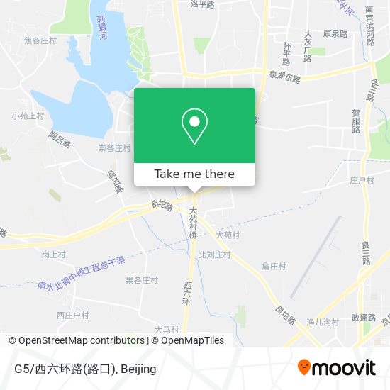 G5/西六环路(路口) map
