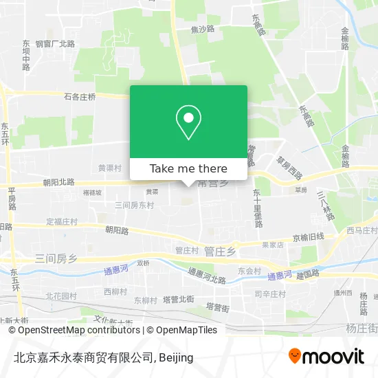 北京嘉禾永泰商贸有限公司 map